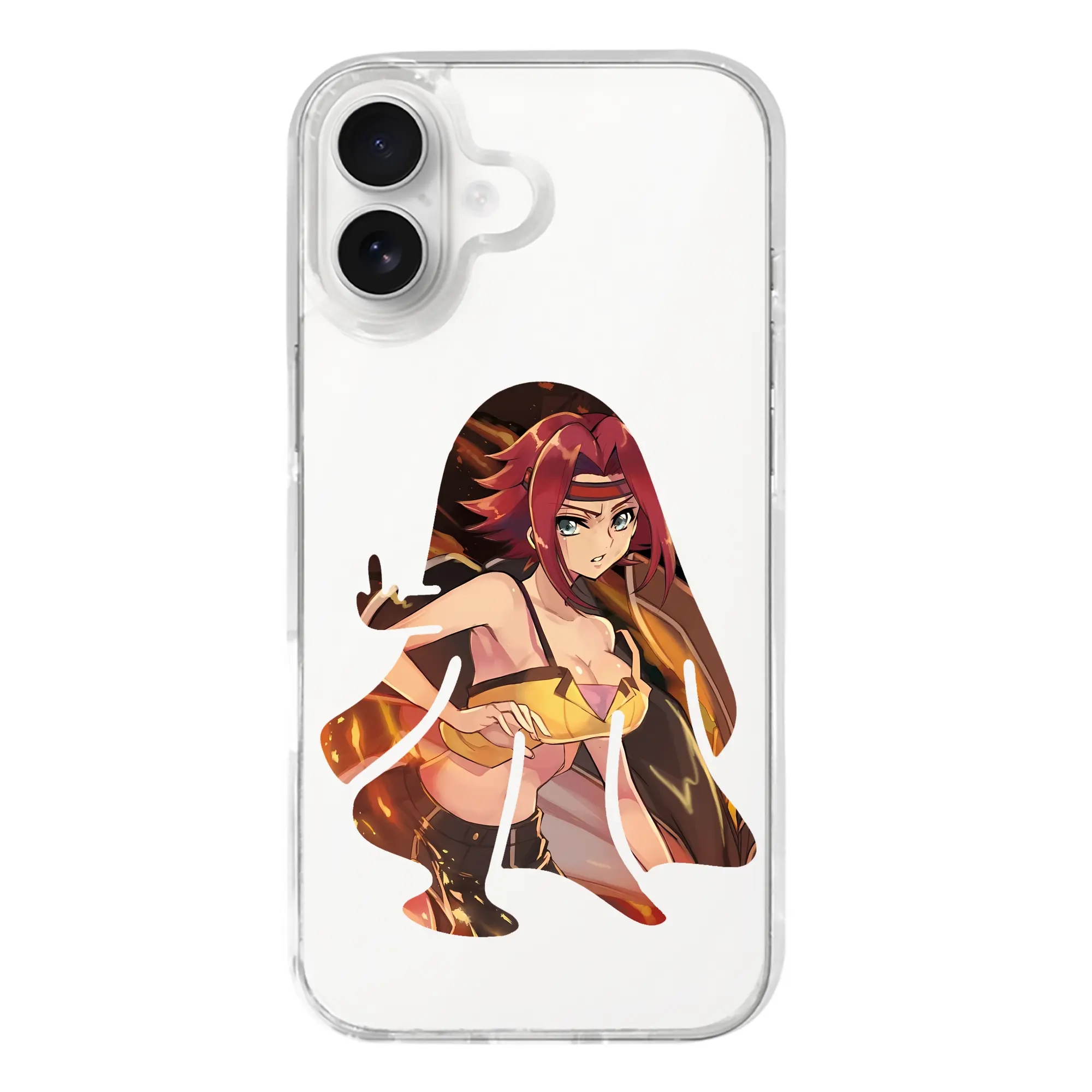 コードギアス 反逆のルルーシュ グッズ カレン・シュタットフェルト - iPhone 17シリーズ 透明スマホケース – 薄型・耐衝撃・精密フィット保護カバー